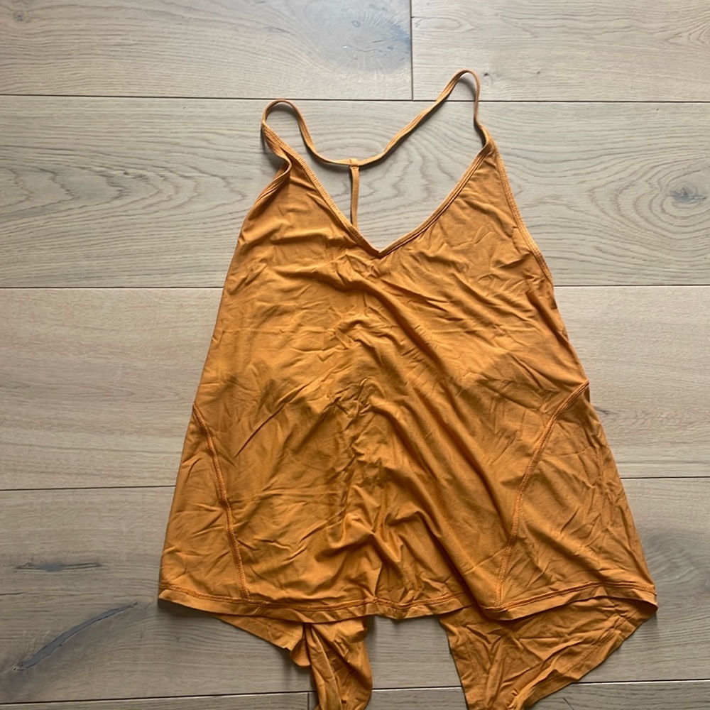Orange Lululemon tank